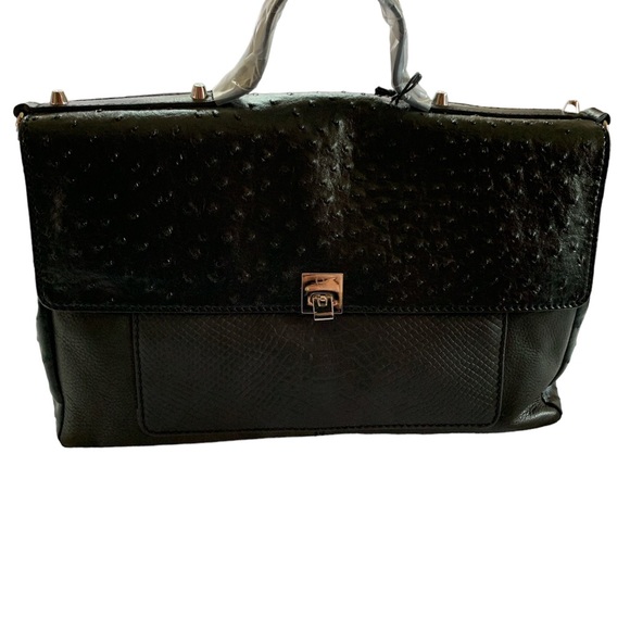 Charlotte Ronson Handbags - Charlotte Ronson Black Satchel